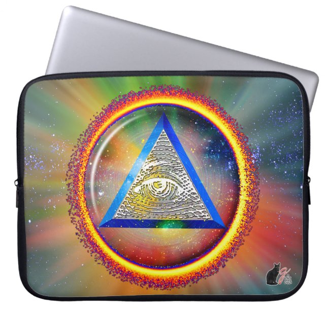 Lens of Providence Laptop Sleeve (Front)