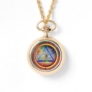 Lens Of Providence Necklace Watch