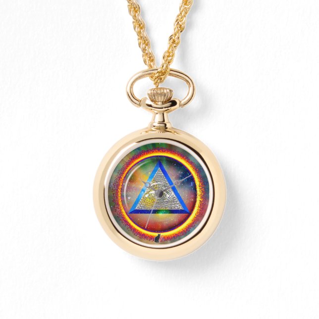 Lens Of Providence Necklace Watch (Front)