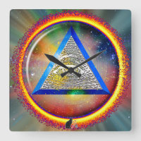 Lens Of Providence Wall Clock