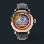 Lens Of Providence Watch<br><div class="desc">The Lens of Providence is the circular ring of glowing energy through which the eye of God watches over all creation. Based on ancient traditional iconography it remains timeless as a symbol of omnipotence framed within the equilateral triangle of power, wisdom and compassion. Compose your mind, purify your soul and...</div>