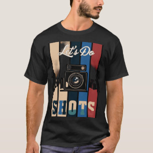 Lens on Life: Event Day Photographer Tee T-shirt