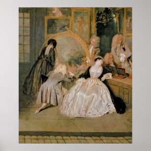 L'Enseigne de Gersaint, 1720 Poster