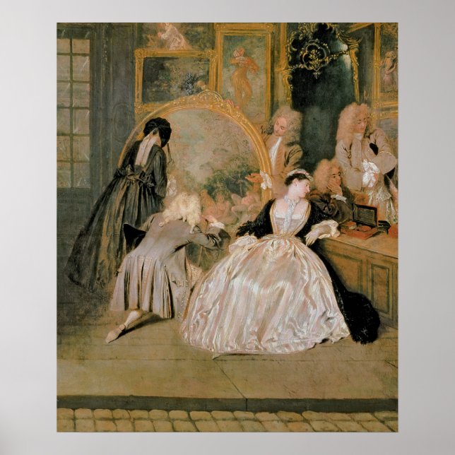 L'Enseigne de Gersaint, 1720 Poster (Front)