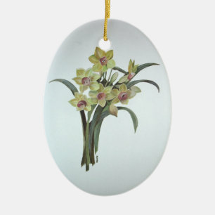 Lent Lily Ceramic Tree Decoration