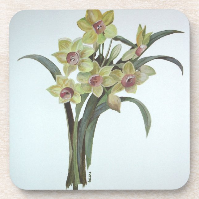 Lent Lily Coaster (Front)