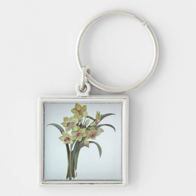 Lent Lily Key Ring (Front)