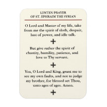 Lenten Prayer of St. Ephraim the Syrian