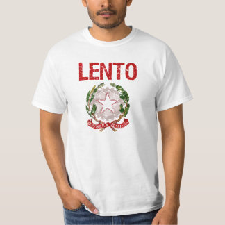 Lento Italian Surname T-Shirt