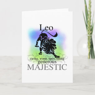 Leo About You Card