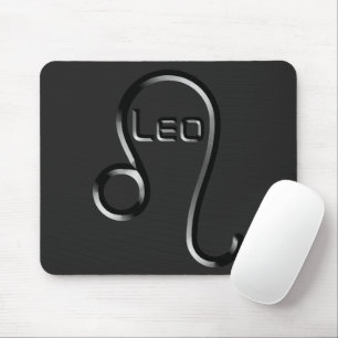 LEO, Abstract Design of the Zodiac Sign, Mouse Pad