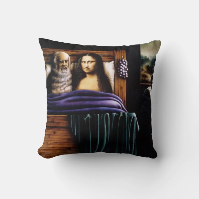 Leo and Mona Cushion (Front)