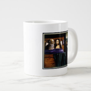 Leo and Mona Large Coffee Mug
