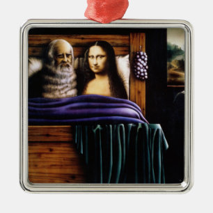 Leo and Mona Metal Tree Decoration