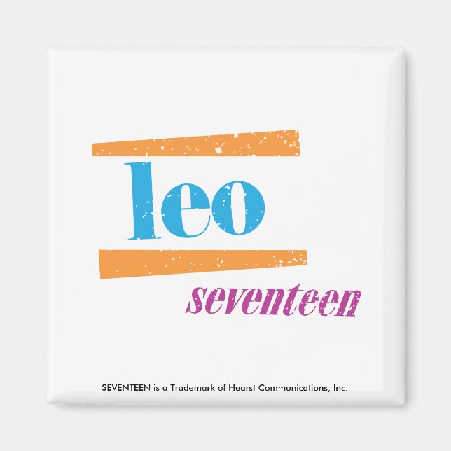 Leo Aqua Magnet (Front)