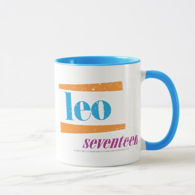 Leo Aqua Mug (Right)