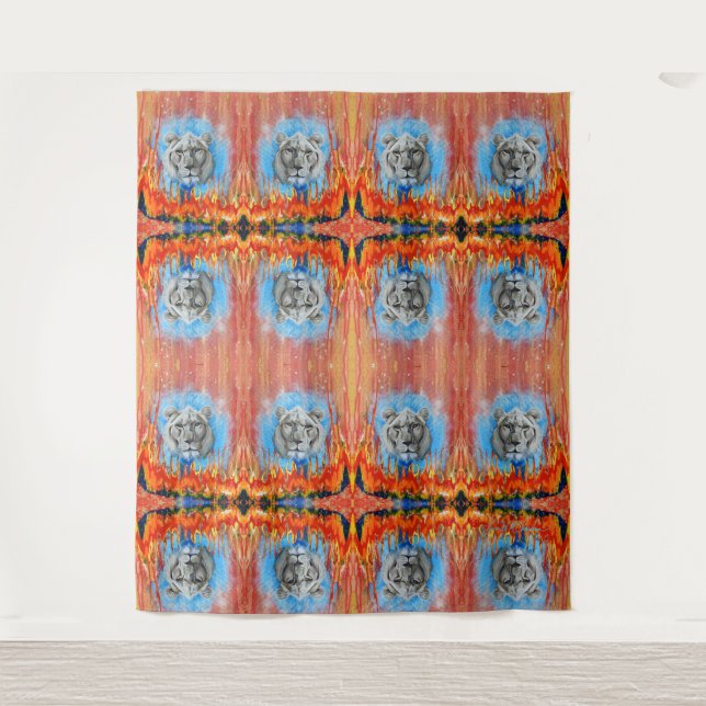 Leo - Art Tapestry - Extra Large (Front)