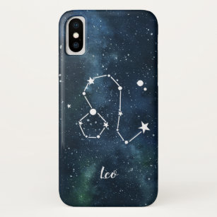 Leo   Astrological Zodiac Sign Constellation Case-Mate iPhone Case
