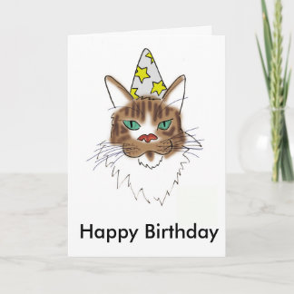 Leo Birthday Card