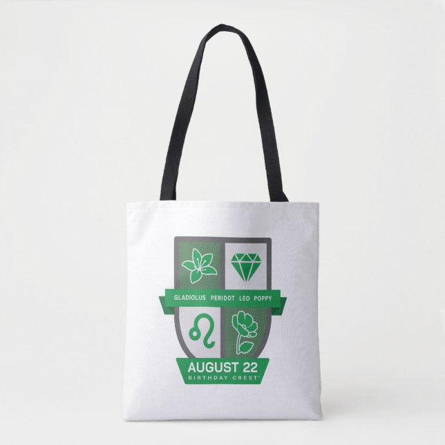 Leo Birthday Crest™ for August 1-22 Tote Bag (Front)