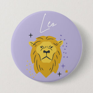 Leo button badge