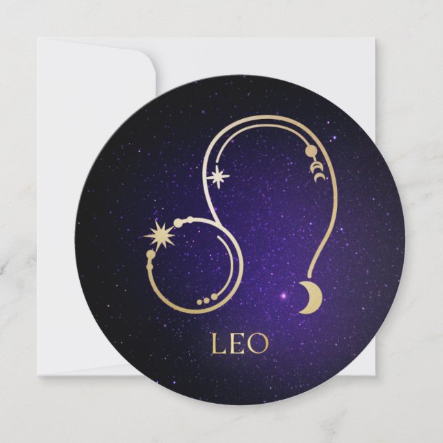 Leo Card (Front)