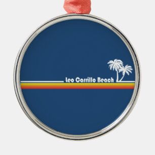 Leo Carrillo Beach Malibu California Metal Ornament