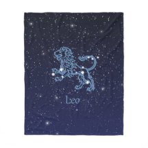 Leo Constellation and Zodiac Sign with Stars