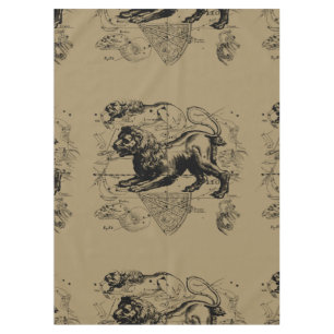 Leo Constellation Hevelius 1690 July23 - August 22 Tablecloth
