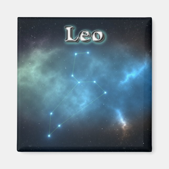 Leo constellation magnet (Front)