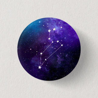 Leo Constellation Zodiac 3 Cm Round Badge