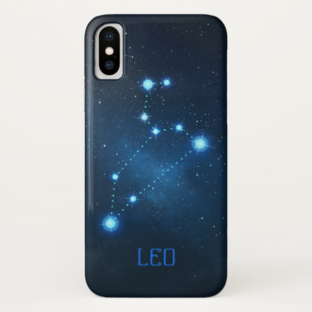 Leo Constellation Zodiac | Astrology Case-Mate iPhone Case (Back)
