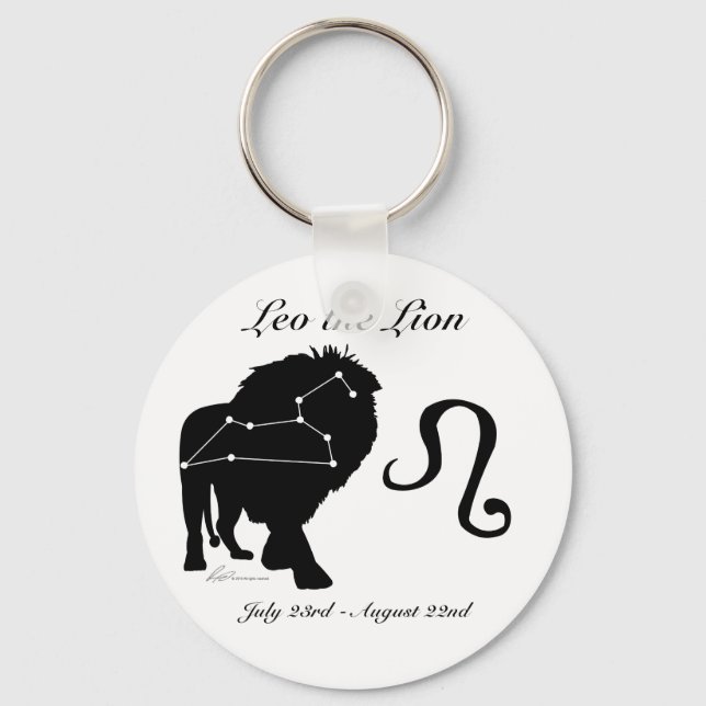 Leo Constellation/Zodiac Keychain (Front)