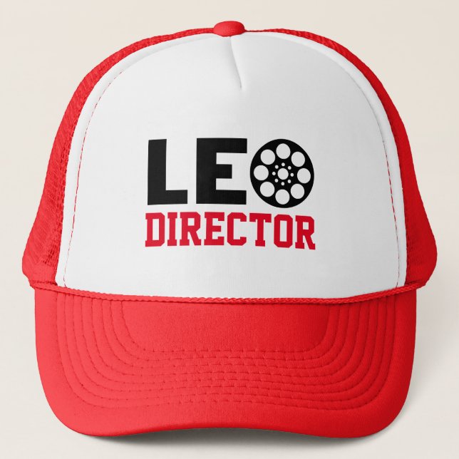 Leo Director Trucker Hat (Front)