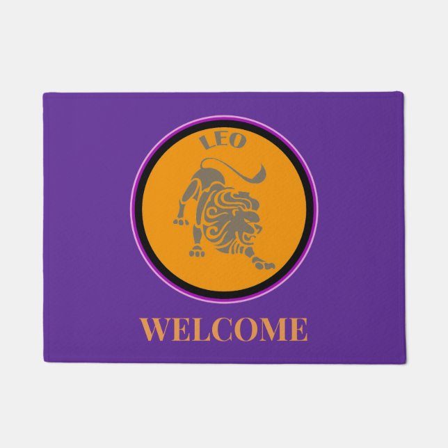 Leo Doormat (Front)
