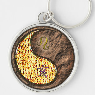 Leo & Earth Boar Key Ring