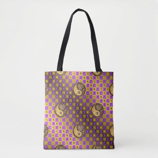 Leo & Earth Boar Tote Bag (Front)