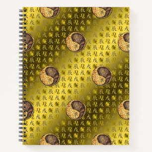 Leo & Earth Dragon Notebook