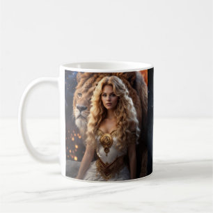 Leo Female Astrological Coffee Mug