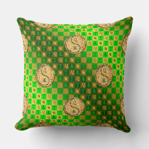 Leo & Fire Goat Cushion
