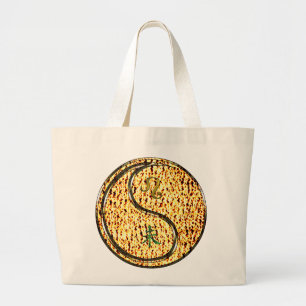 Leo & Fire Goat Large Tote Bag