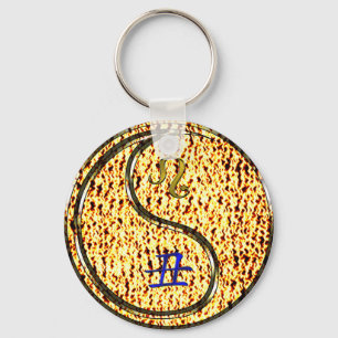 Leo & Fire Ox Key Ring