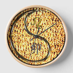 Leo & Fire Rabbit Clock