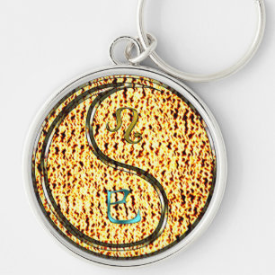 Leo & Fire Snake Key Ring