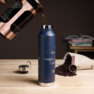 Leo Fun & Inspiring Design for Daily Use & Gift Water Bottle
