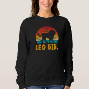 Leo Girl Zodiac Sign Sweatshirt