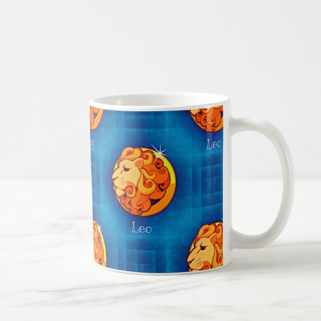 leo horoscope coffee mug (Right)