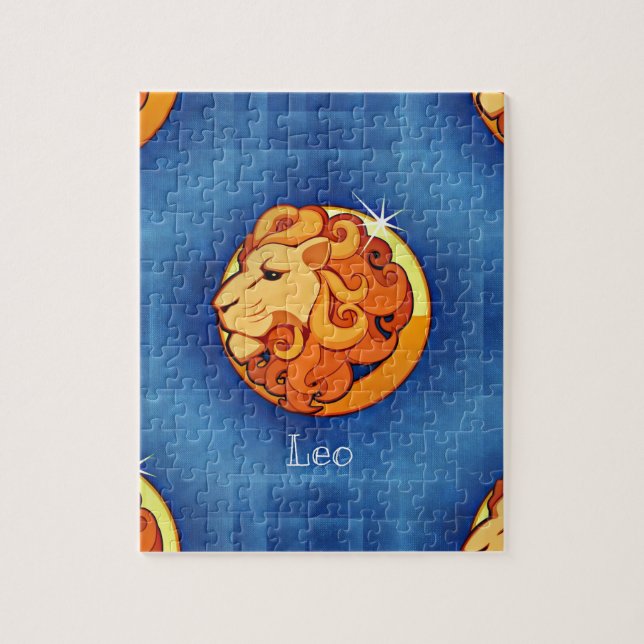 leo horoscope jigsaw puzzle (Vertical)