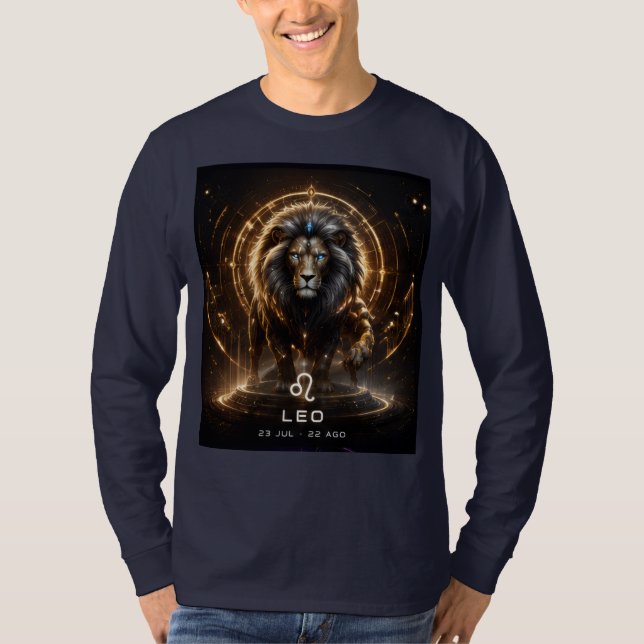 Leo, horoscope,  T-Shirt (Front)