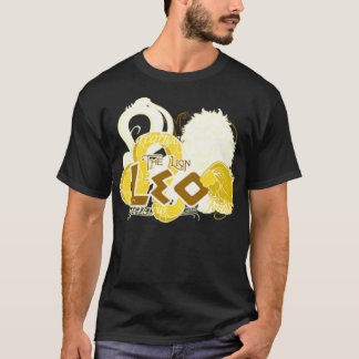 Leo horoscope zodiac sign t shirt